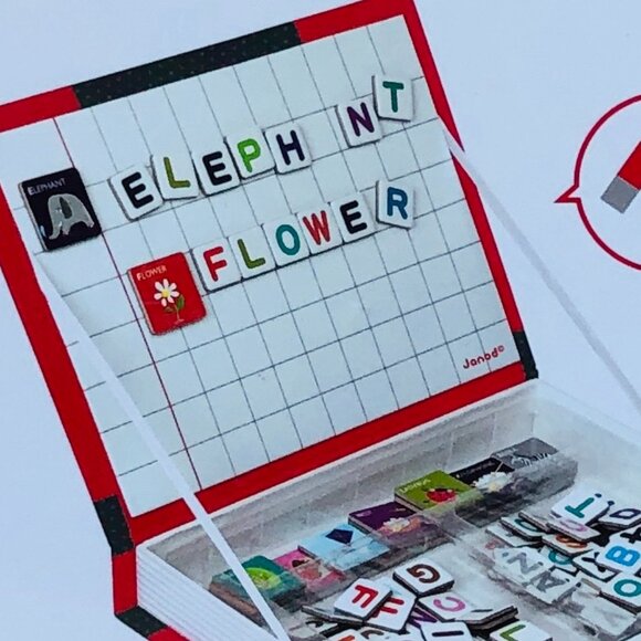 New Sealed Janod Magneti’Book English Alphabet• 3 to 8 Years - Picture 12 of 13